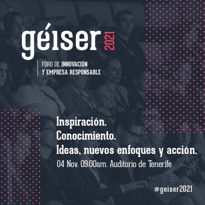 Auditorio de Tenerife acoge el sexto foro Géiser de innovación y empresa responsable