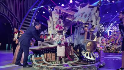 Vera García Lima, Reina Infantil del Carnaval con una fantasía de Alexis Santana