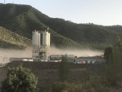 CC de Santiago del Teide acusa al alcalde de “mentir a los vecinos” con la planta de áridos instalada en el casco