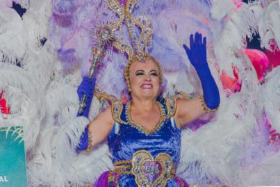Nieves Bordo&#769;n es la Gran Dama del Carnaval Internacional de Maspalomas