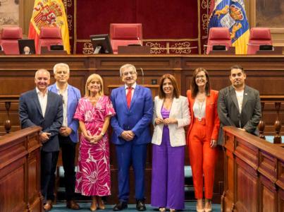 Luis Campos sigue como portavoz de NC en el Parlamento de Canarias