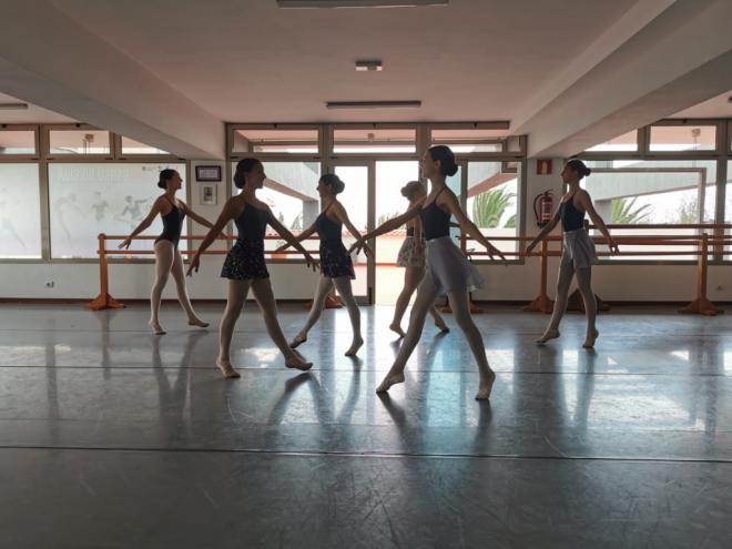 Las teldenses finalistas internacionales de ballet en el Global Dance Open