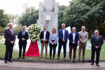 Santa Cruz rinde homenaje a García Sanabria con motivo del centenario de la creación del parque