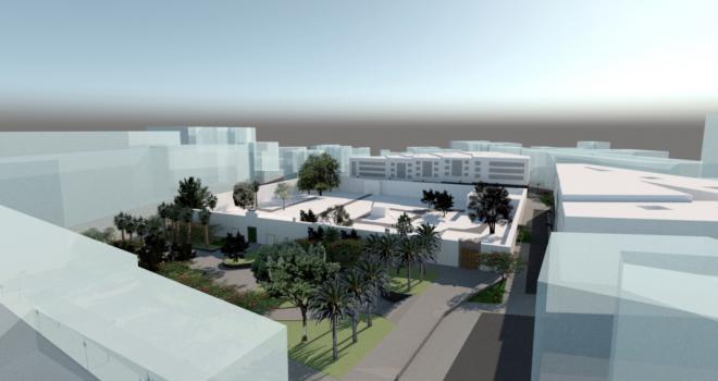 Proyectos peatonales del entorno del cementerio San Rafael y San Roque