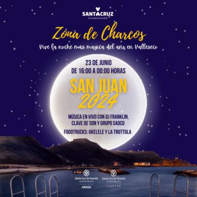 El distrito Anaga organiza una noche de San Juan en Los Charcos de Valleseco