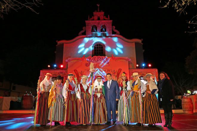Georgina Graziana Dabbene, de Los Cristianos, Romera Mayor de las fiestas patronales en honor a San Antonio Abad