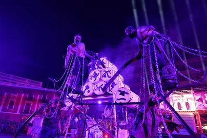 El teatro toma la calle en el arranque de la 22 edición del Festival Temudas