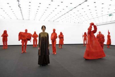 El MUNA reivindica a la mujer aborigen en la exposición de Yapci Ramos ‘Monumenta. Nueve encarnaciones guanches’