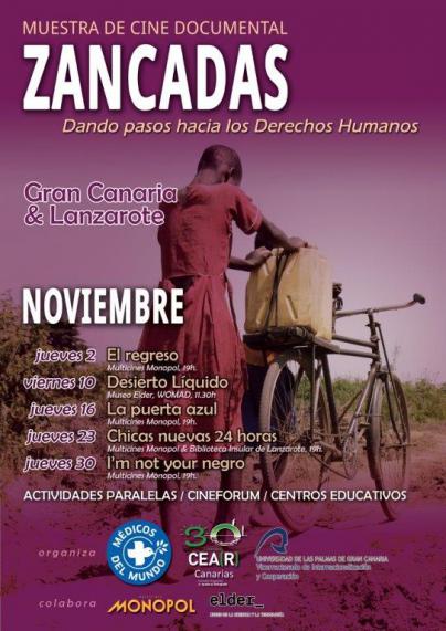 Muestra de cine documental ‘Zancadas’, sobre derechos humanos