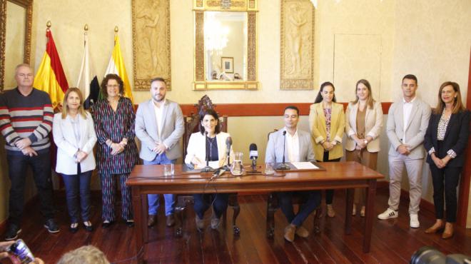 Ratifican el pacto en Guía de Isora para los próximos 3 años