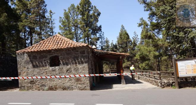 Prohibido el tránsito por las pistas y senderos y cierre de áreas recreativas