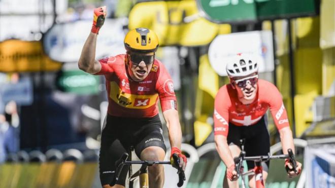 Tour de Francia: triunfo de Abrahamsen, caída de Pogacar y Healy conserva el amarillo