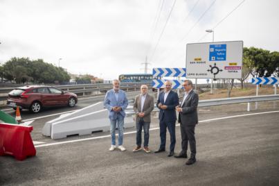 El Cabildo abre un nuevo acceso directo al campus de Tafira