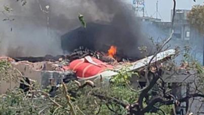 Se estrella un avión en India con 242 personas a bordo