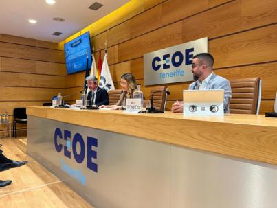 El Gobierno presenta a la CEOE Tenerife la actualización de la Ley del Suelo