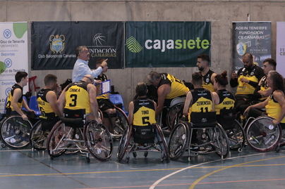 Primera victoria para el Santa Cruz ADEIN Tenerife Fundación CB Canarias
