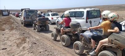 Detectan buggies circulando ilegalmente en Los Ajaches