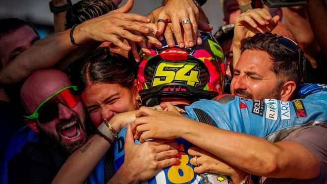 Fermín Aldeguer conquista su primer triunfo en MotoGP