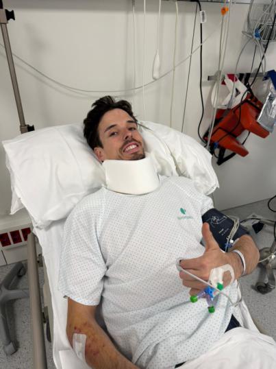 Alex Márquez sufre fracturas tras accidente en el GP de Catalunya