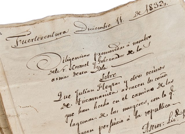 El Museo Canario devolverá el antiguo Archivo de Betancuria