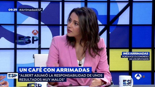 Arrimadas da el paso al frente para liderar Cs: “Estoy aquí fuerte y valiente”