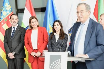 Astrid Pérez destaca igualdad y solidaridad en reunión de Coprepa en Madrid