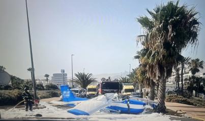 Aterrizaje de emergencia de avioneta en Tenerife activa un dispositivo de rescate