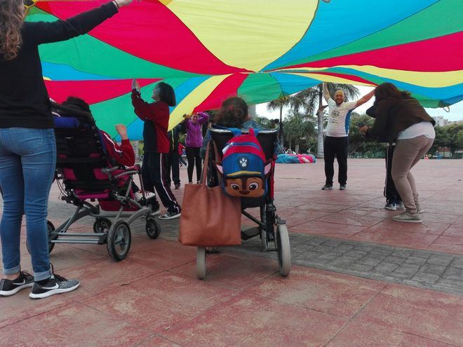 El parque Juan Pablo II se llenó de JuegosDVida