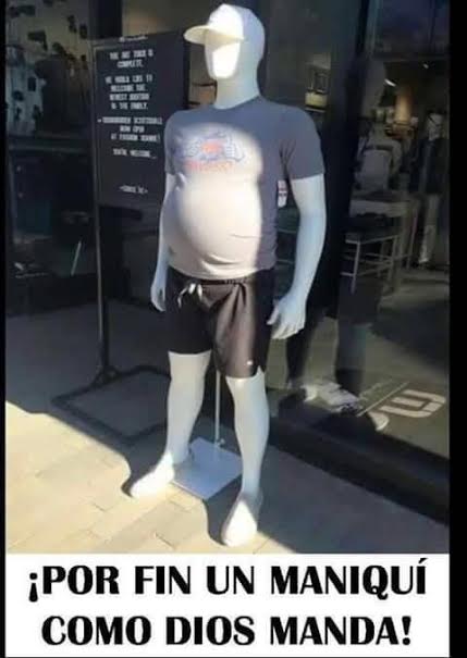 Imagen del nuevo maniquí