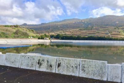 Las balsas de Tenerife se encuentran al 41% de su capacidad tras el paso de la borrasca Emilia