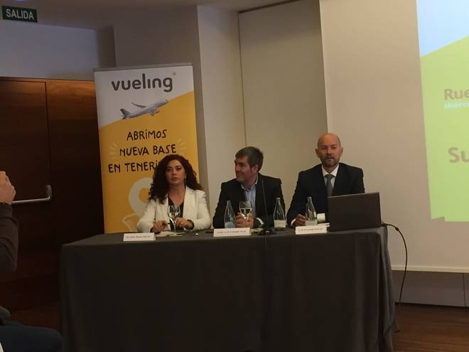 Vueling aumenta su influencia en las Islas con una nueva sucursal en TFS