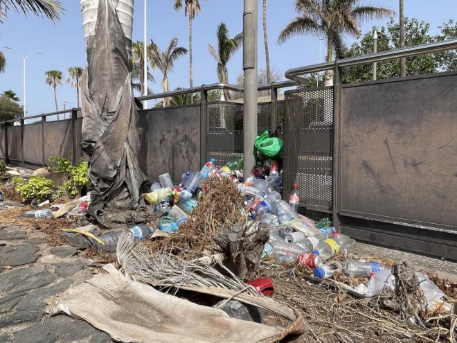 Basura y residuos generan insalubridad en el aeropuerto TFS