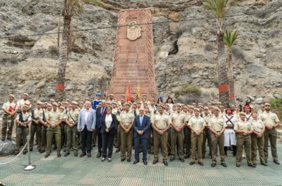 Morales destaca la defensa de Gran Canaria en el aniversario de El Batán