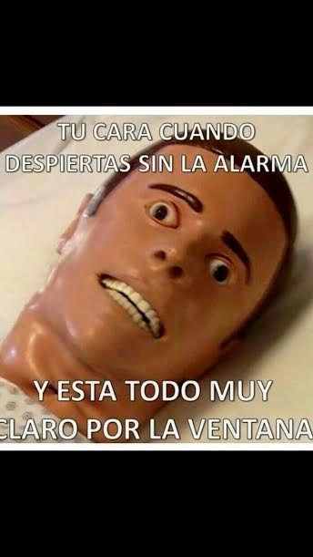 Empezar mal el día