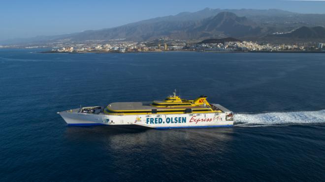Fred. Olsen Express espera más de 75.000 pasajeros en el puente de diciembre