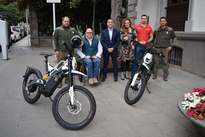 La Unidad del Medio Natural incorpora dos bicicletas eléctricas para patrullar en Anaga