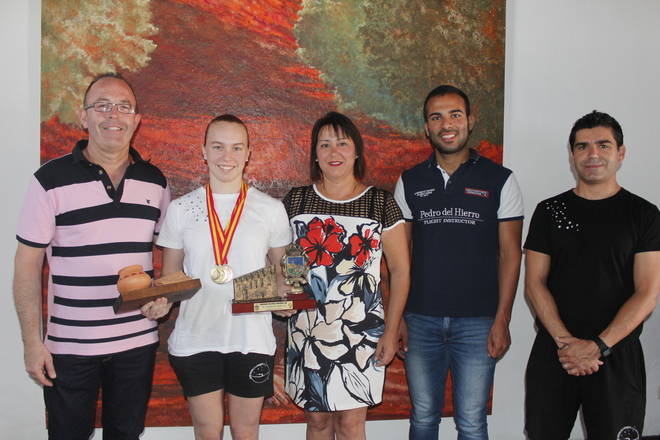 Bonnie Godino, campeona de España de Gimnasia Artística