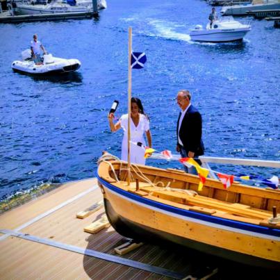La Palma recupera su tradición naval con la botadura del bote Bóreas