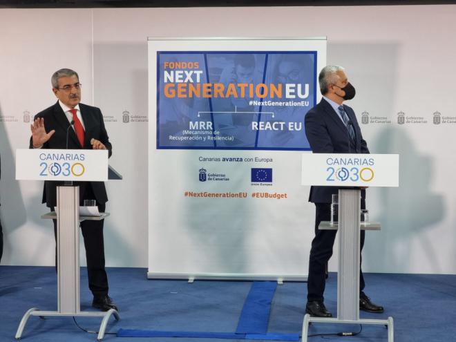 Hacienda ha programado 1.600 millones de euros en fondos europeos de reconstrucción