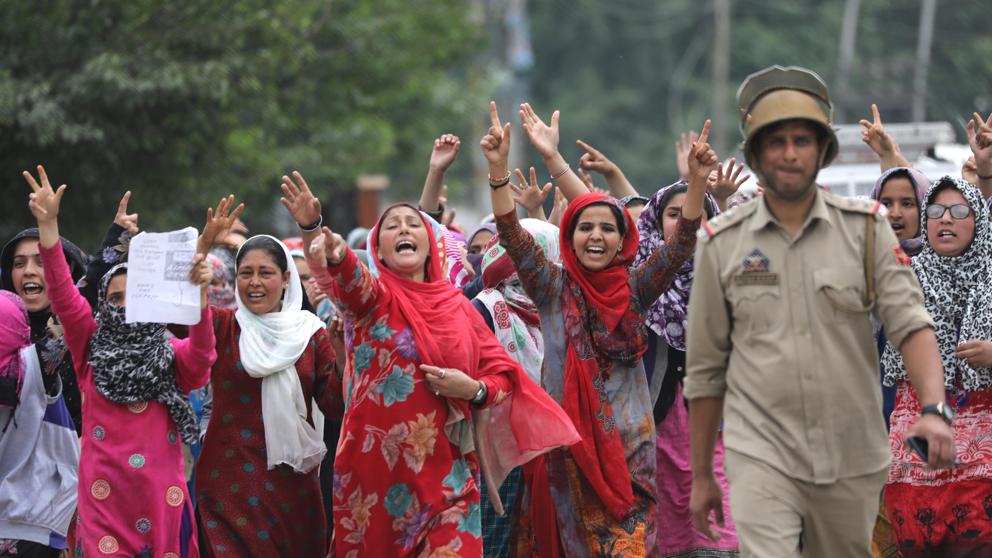 Protestas en la Cachemira india por la violación de una niña de tres años