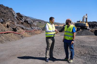 El Cabildo recupera dos nuevos caminos para dar acceso a viviendas que quedaron aisladas por las coladas
