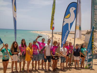 Fuerteventura corona a las campeonas mundiales de Freestyle