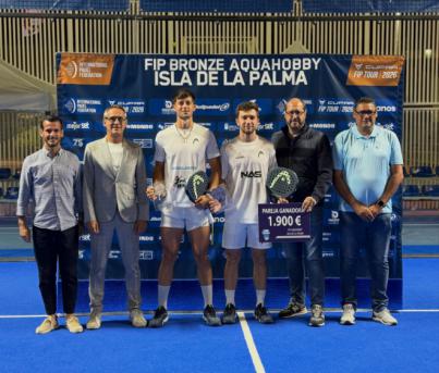 El FIP Bronze Aquahobby Isla de La Palma corona a la grancanaria Nerea Guerra