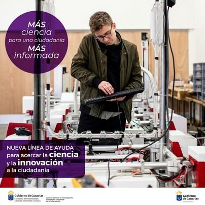 Canarias lanza ayudas para promover la ciencia entre los ciudadanos