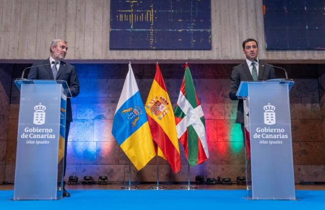 Canarias y Euskadi se alían en investigación, desarrollo e innovación