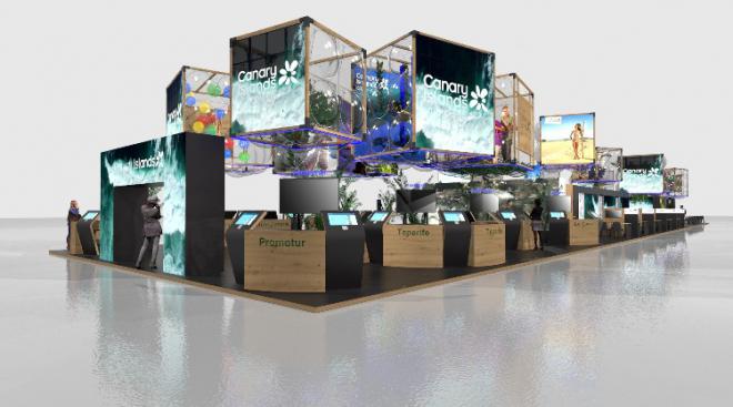 La marca Islas Canarias acude a World Travel Market con un stand renovado y más sostenible