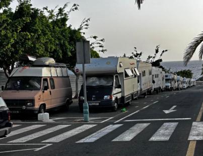 Caos de caravanas en Arona: exigen orden y espacios adecuados