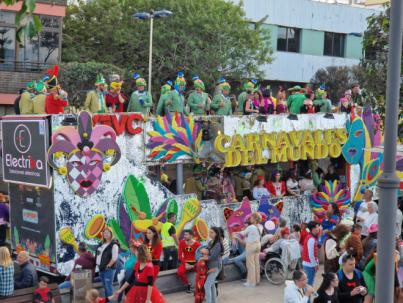 Más de 25.000 personas disfrutan de la cabalgata de Telde