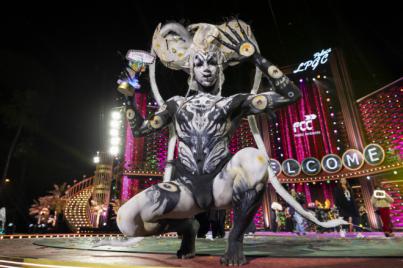 David Salem y Laura Viera, ganadores del Concurso de Maquillaje Corporal