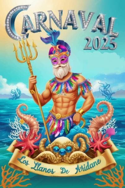 La Plaza Juan Pablo II se prepara para el Carnaval de la Atlántida